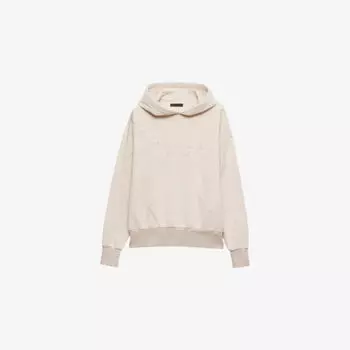 Худи Prada Faint с принтом, бежевый