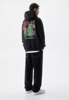 Худи PULL&BEAR, темно-серый