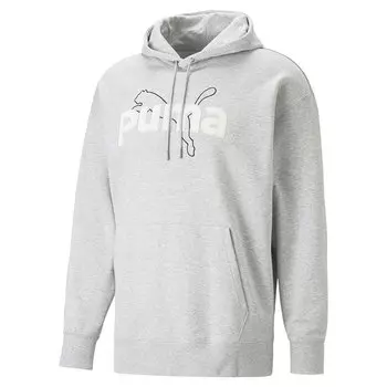 Худи Puma Team Graphic, серый