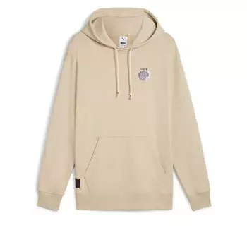 Худи PUMA X ONE PIECE Graphic Hoodie 'Putty', желто-коричневый