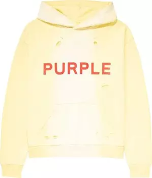 Худи PURPLE BRAND French Terry PO 'Yellow', желтый