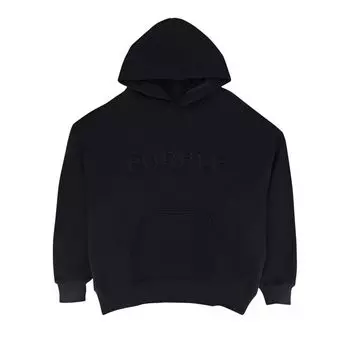 Худи PURPLE BRAND HWT Fleece Pullover Hoodie 'Black', черный