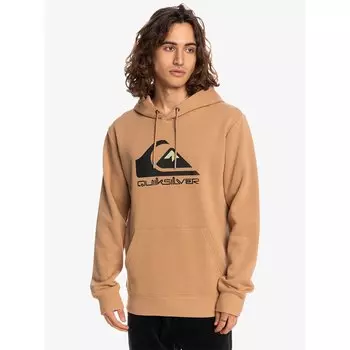 Худи Quiksilver Big Logo, коричневый