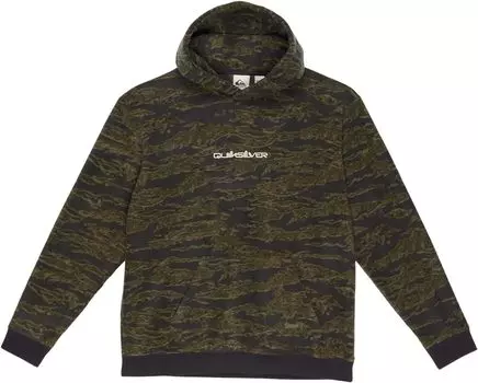 Худи Quiksilver Essentials Polar Hoodie, цвет Tarmac Tiger Camo