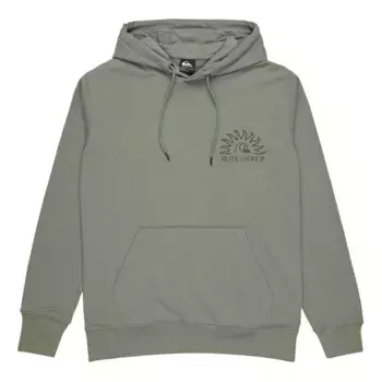 Худи Quiksilver Graphic Mix, зеленый