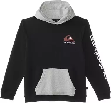 Худи Quiksilver Kids Omni Logo Hoodie, черный