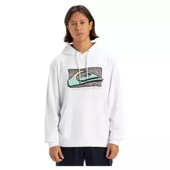 Худи Quiksilver Retro Fade, белый
