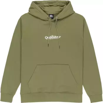 Худи Quiksilver Screen Fineline, зеленый