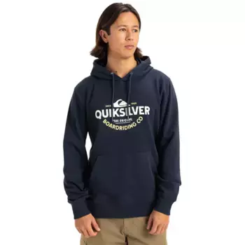 Худи Quiksilver Typed Out, синий
