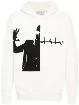 Худи Rad из джерси Limitato, белый