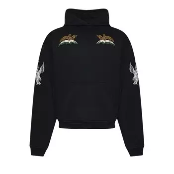 Худи Rhude Woodland Hills Ski Hoodie, цвет Vintage Black