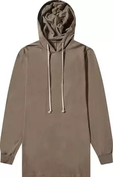 Худи Rick Owens Popover Hoodie 'Dust', коричневый