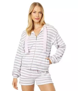 Худи Roller Rabbit, Sunrise Stripe Blair Zip-Up Hoodie