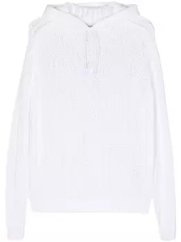 Худи рыхлой вязки Gimaguas, белый