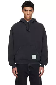 Худи с эффектом потертости Axel Arigato, черный