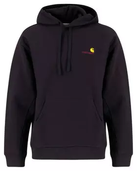Худи с американским рисунком Carhartt Wip, черный
