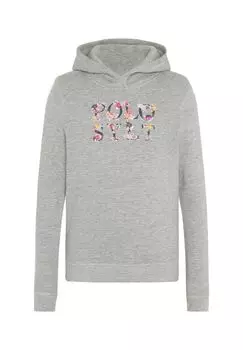 Худи с цветочным логотипом POLO SYLT, цвет Neutral Gray Melange