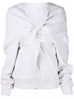 Худи с драпировкой COPERNI, серый