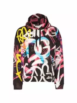 Худи с граффити принтом Dolce&Gabbana