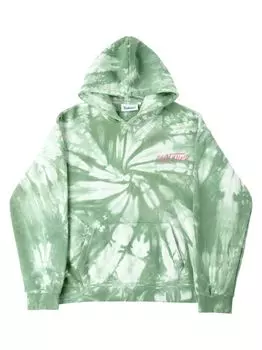 Худи с графическим принтом Tie-Dye Swirl Profound, белый