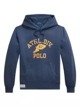 Худи с графичным принтом POLO RALPH LAUREN, синий