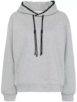 Худи с контрастной отделкой B+ab, серый