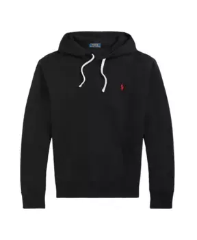 Худи с красным логотипом Polo Ralph Lauren, черный