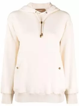 Худи с кулиской Agnona, бежевый