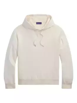 Худи с кулиской Ralph Lauren Purple Label, нейтральный