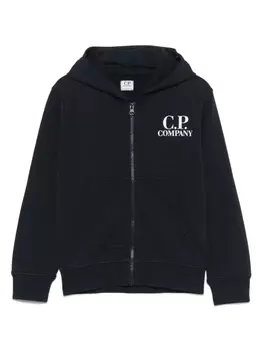 Худи с линзами C.P. Company Kids, синий