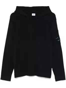 Худи с линзами Sea Island C.P. Company, черный