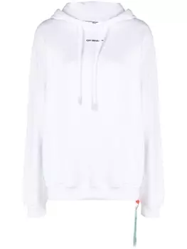 Худи с логотипом Arrows Off-White, белый