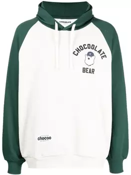 Худи с логотипом CHOCOOLATE, серый