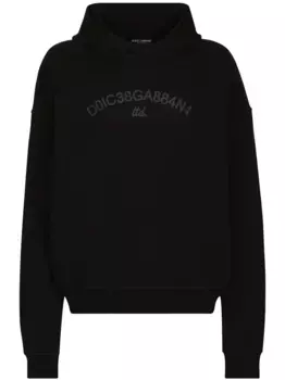 Худи с логотипом DOLCE & GABBANA, черный
