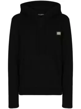 Худи с логотипом DOLCE & GABBANA, черный