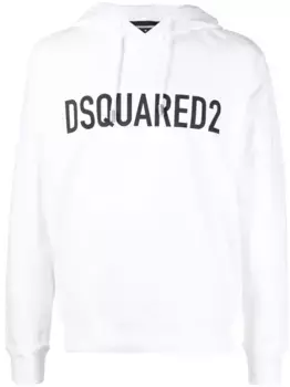 Худи с логотипом DSQUARED2, белый