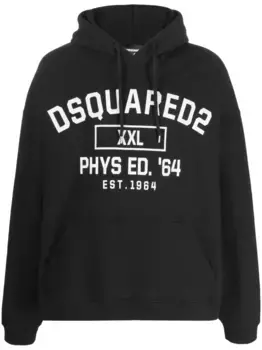 Худи с логотипом DSQUARED2, черный