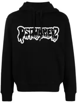 Худи с логотипом DSQUARED2, черный