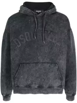 Худи с логотипом DSQUARED2, серый