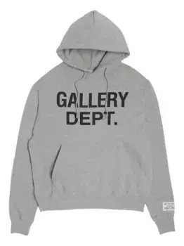 Худи с логотипом GALLERY DEPT., серый