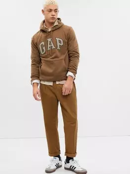 Худи с логотипом Gap, коричневый