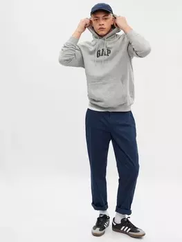 Худи с логотипом Gap, серый