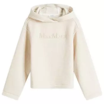 Худи с логотипом Gary Max Mara, цвет albino