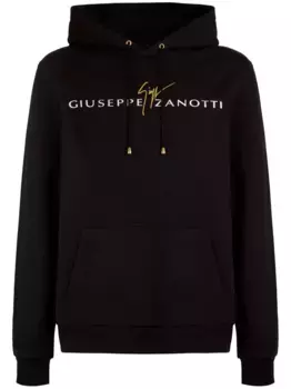 Худи с логотипом Giuseppe Zanotti, черный