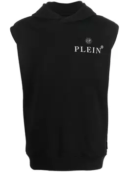 Худи с логотипом Hexagon Philipp Plein, черный