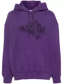 Худи с логотипом из коллаборации с Future Lanvin, фиолетовый