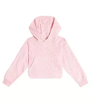 Худи с логотипом из смесового хлопка Marc Jacobs, розовый