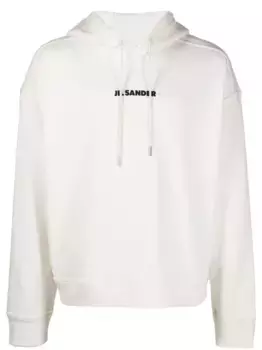 Худи с логотипом JIL SANDER, нейтральный