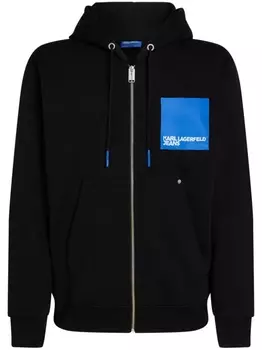 Худи с логотипом Karl Lagerfeld Jeans, черный