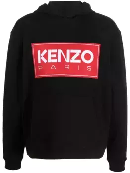 Худи с логотипом KENZO, черный